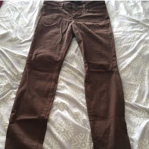 Joe’s mid rise brown legging jean